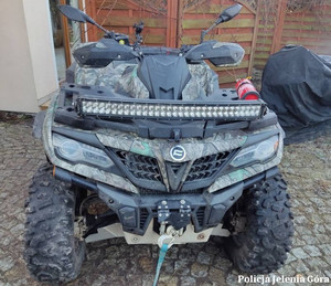 zabezpieczone rowery i quad