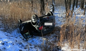 pojazd po dachowaniu