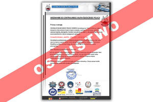 Uwaga! Przestępcy podszywają się pod policjantów CBŚP