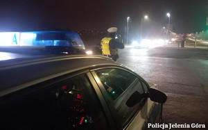 Policjanci podczas akcji