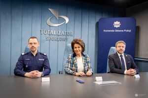 Podpisanie listu intencyjnego pomiędzy Komendantem Głównym Policji i Totalizatorem Sportowym