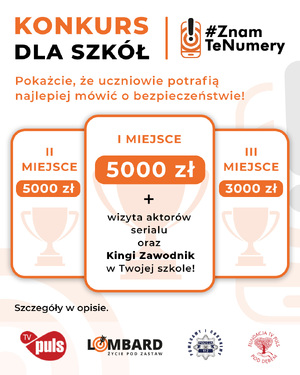 Konkurs dla szkół podstawowych w ramach kampanii #ZnamTeNumery 2026