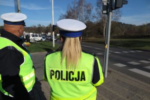 Jeleniogórscy policjanci podczas służby