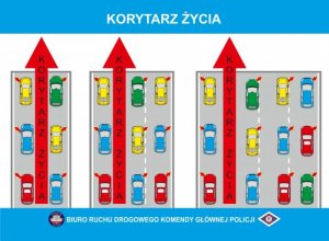 Korytarz życia i jazda na suwak.