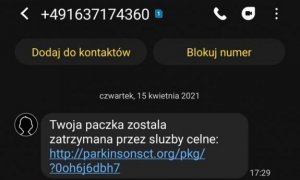 sms z treścią dopłaty